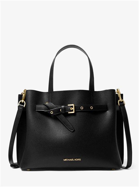 michael kors emilia bag large|Michael Kors small black satchel.